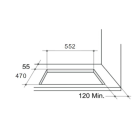 Встраиваемая газовая варочная панель Zigmund & Shtain MN 195.61 B