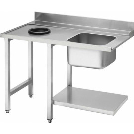 Стол для посудомоечной машины SMEG WT51200SHL