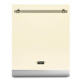 Навесная дверца для посудомоечной машины LOFRA бежевый отделка латунь