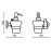 Дозатор BAGNO & ASSOCIATI Opera OP12992 BR
