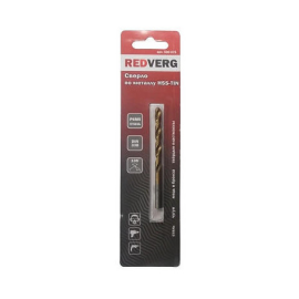 Сверло по металлу RedVerg HSS-TiN 4,5 мм(500661)