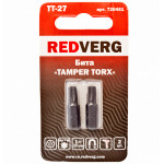 Бита Redverg Torx Tamper 27х25 (2шт.)(720451)