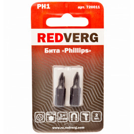Бита Redverg PH1х25 (2шт.)(720011)