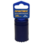 Коронка биметаллическая ПРАКТИКА 1 3/8 35 мм