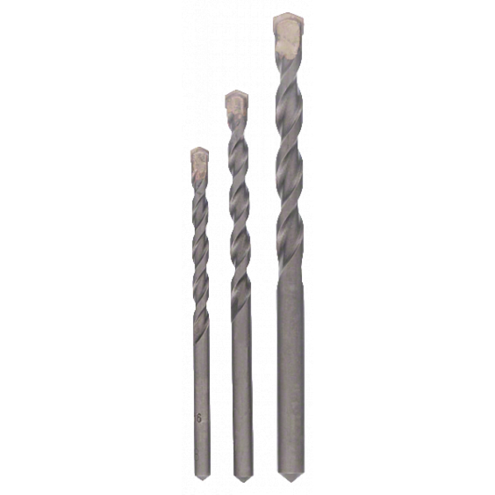 Набор 3 сверл бетон BOSCH 5/6/8 silver