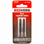 Бита Redverg Torx Tamper 27х50 (2шт.)(720541)