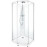 Душевая кабина IDO Showerama 10-5 Comfort 100х100 пятиугольная алюминий/прозрачное стекло (131.404.208.314)