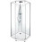 Душевая кабина IDO Showerama 10-5 Comfort 90х90 пятиугольная алюминий/прозрачное стекло (131.401.202.302)