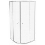 Душевое ограждение JACOB DELAFON Serenity E14R90-GA 90х90 прозрачное/хром