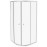Душевое ограждение JACOB DELAFON Serenity E14R90-GA 90х90 прозрачное/хром