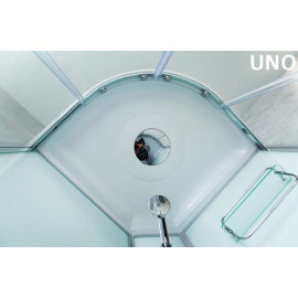 Душевая кабина BELBAGNO UNO-CAB-R-2-80-P-CR