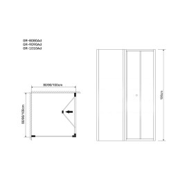 Душевое ограждение GROSSMAN GR-8080 Advans