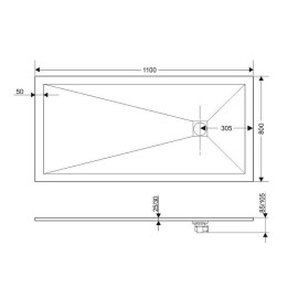 Экран для поддона GROSSMAN GR-S280110Q Strong