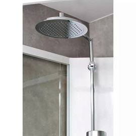 Душевая кабина IDO Showerama 10-5 Comfort 100х100 пятиугольная белый/прозрачное стекло (131.404.207.313)