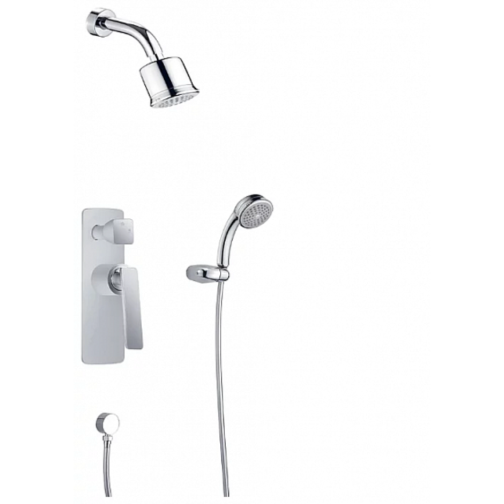 Душевая система Timo Helmi SX-4059-00-16 SM 2100 chrome white
