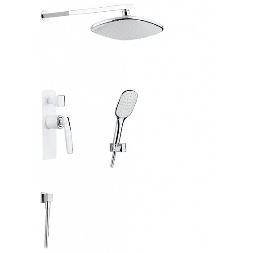 Душевая система Timo Helmi SX-4069-00 SM chrome/white
