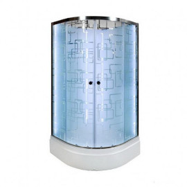 Душевая кабина DETO ЕМ2710 N LED