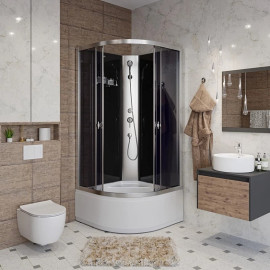 Душевая кабина NIAGARA NG-7508-14BK тонированное