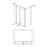 Душевое ограждение AMBASSADOR Diamond 12011108L