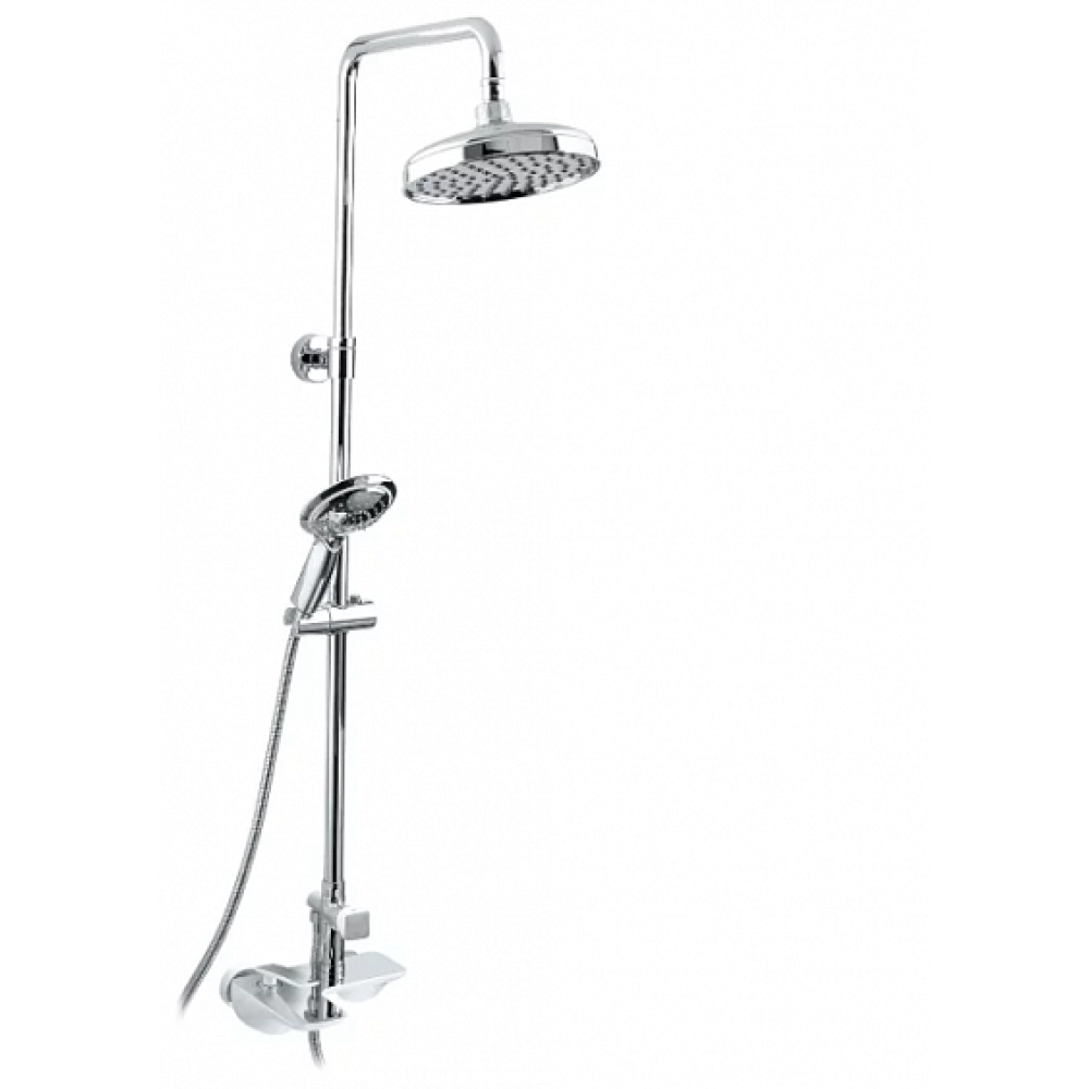 Душевая стойка Timo Helmi SX-1070-00-16 712 Chrome white