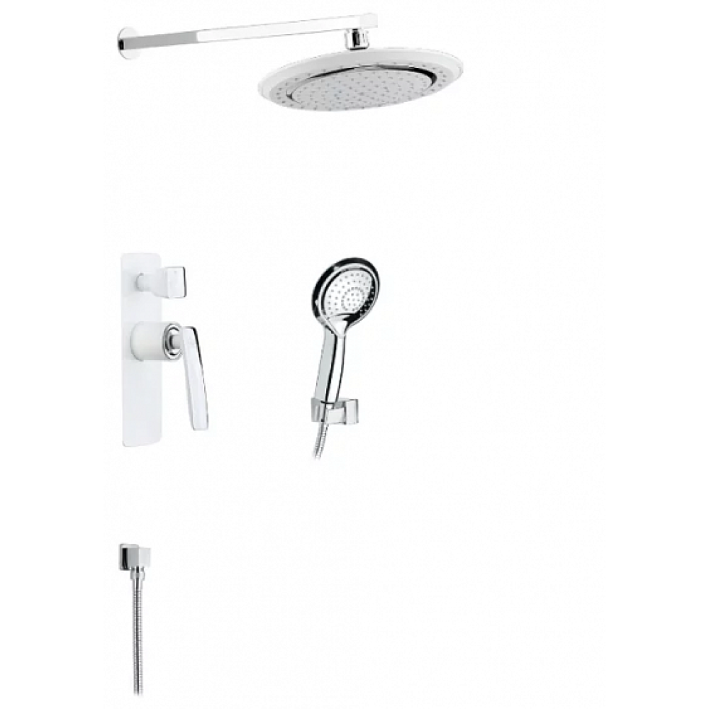 Душевая система Timo Helmi SX-4069-00 SM2100 chrome/white