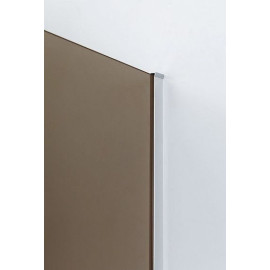 Душевая перегородка CEZARES Liberta-L-1-110-BR-Cr