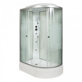 Душевая кабина DETO L 720 L с гидромассажем и электрикой