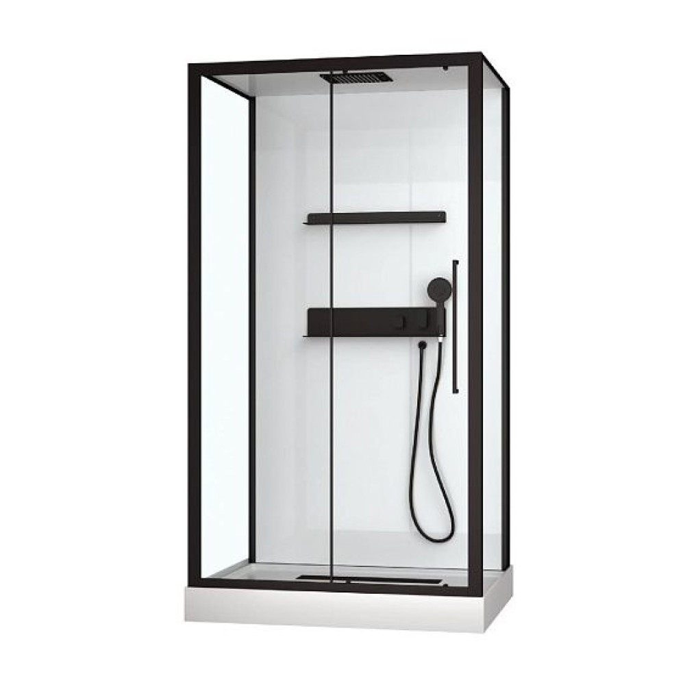 Душевая кабина ACQUAZZONE Viktoria 120SL BLACK