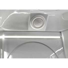 Душевая кабина DETO L620R LED с гидромассажем