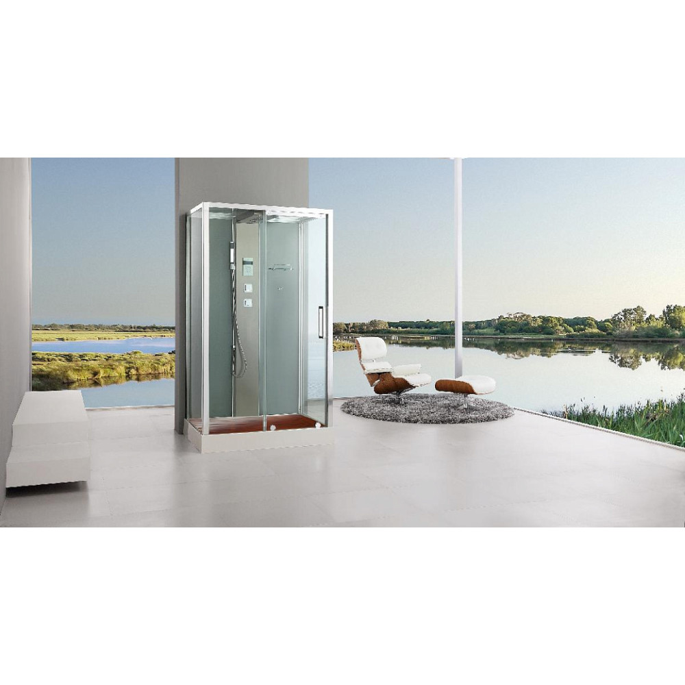 Душевая кабина ACQUAZZONE Helena 120SL-R с паром