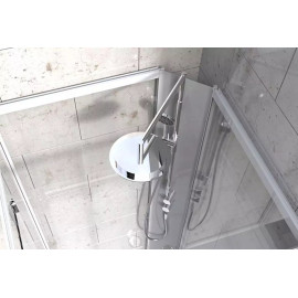 Душевая кабина IDO Showerama 10-5 Comfort 100х100 пятиугольная белый/прозрачное стекло (131.404.207.313)