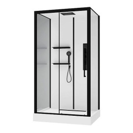 Душевая кабина ACQUAZZONE Viktoria 115SL BLACK