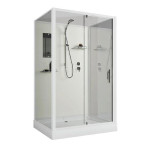 Душевая кабина NIAGARA Standart ST120/90/15Q/BK
