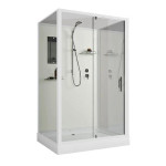 Душевая кабина NIAGARA Standart ST100/80/15Q/BK