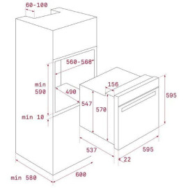 Духовой шкаф TEKA HSB 640 BLACK (41560270)