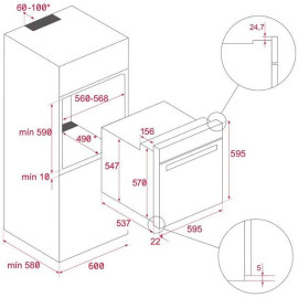 Духовой шкаф Teka HSB 630 BK