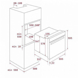 Духовой шкаф Teka HLB 8600 STONE GREY (111000011)