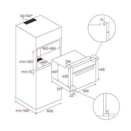 Духовой шкаф TEKA HLC 8400 STEAM GREY (111130005)