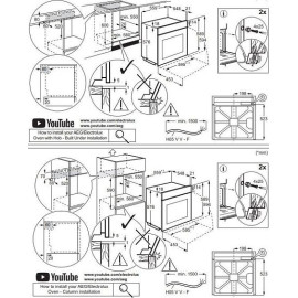 Духовой шкаф ELECTROLUX EOF3F00X