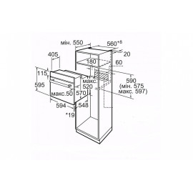Духовой шкаф BOSCH HBJ559YB6R