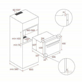 Духовой шкаф TEKA HLC 8470 SC NIGHT RIVER BLACK (111230011)