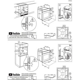 Духовой шкаф ELECTROLUX EOF5H50BX