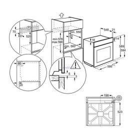 Духовой шкаф ELECTROLUX EOE7F31X