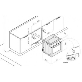 Духовой шкаф KORTING oeg 771 cfn