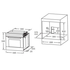 Духовой шкаф AKPO PEA 6508F MMD01 IV