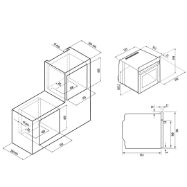 Духовой шкаф FORNELLI fea 60 infinita bl