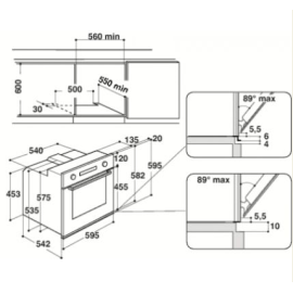 Духовой шкаф WHIRLPOOL AKZ 6230/S