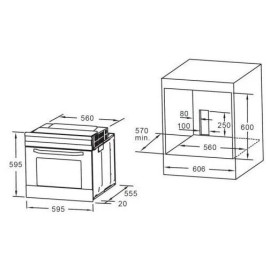 Духовой шкаф AKPO PEA 6508 MMD03 IV
