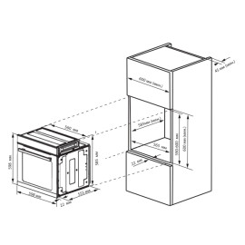 Духовой шкаф ZUGEL ZOE602W