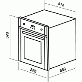 Духовой шкаф MBS DE-609WH